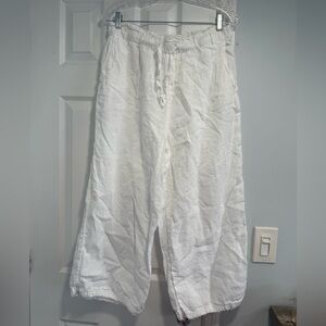 Cloth & Stone White Capris for Effortless Summer Style